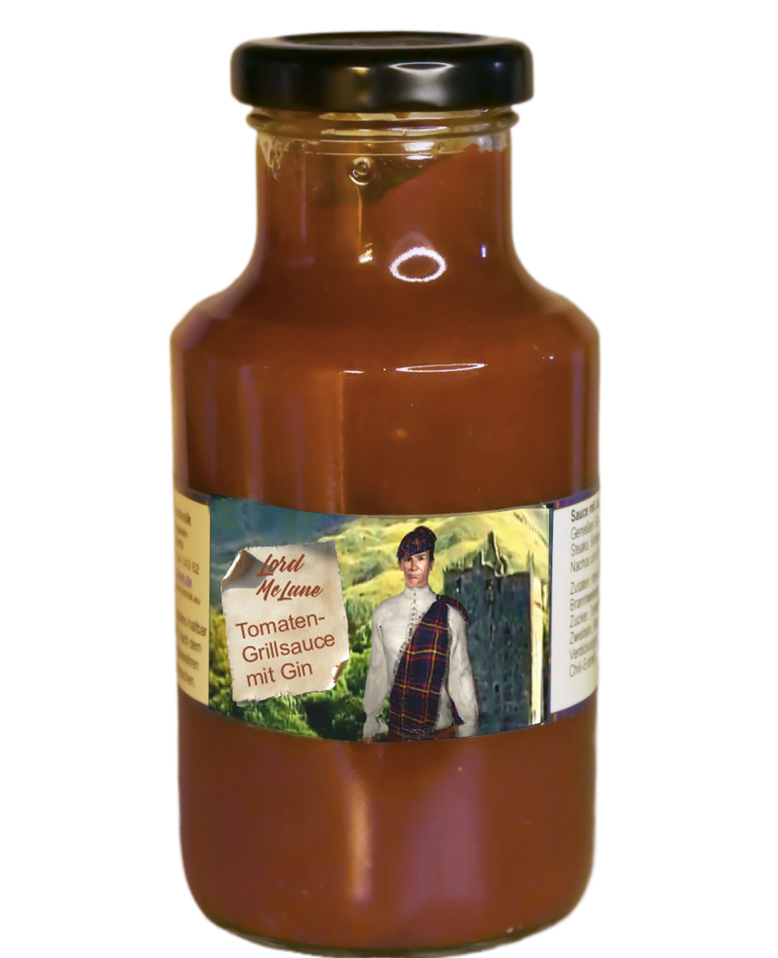 Tomaten-Grillsauce mit Gin