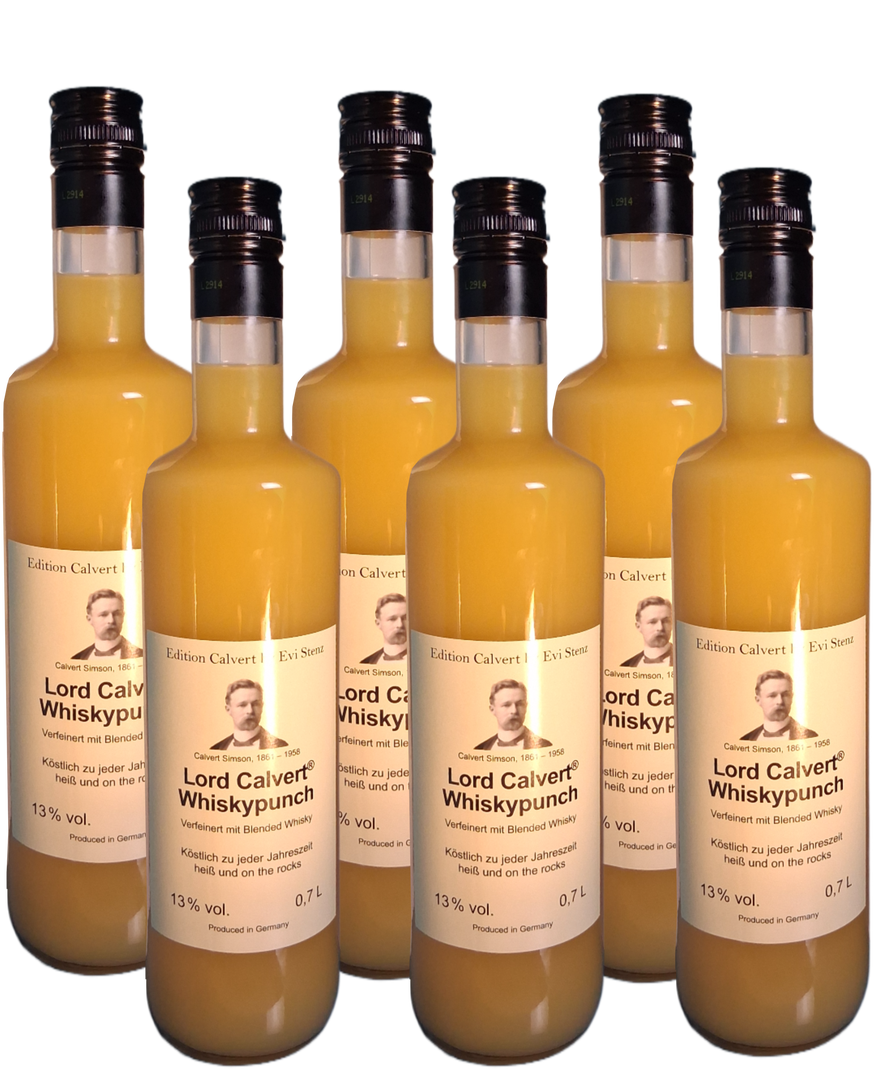 Lord Calvert®  Whisky-Punsch                6 Flaschen